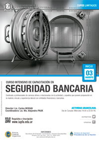 CURSO INTENSIVO DE CAPACITACIÓN EN SEGURIDAD BANCARIA