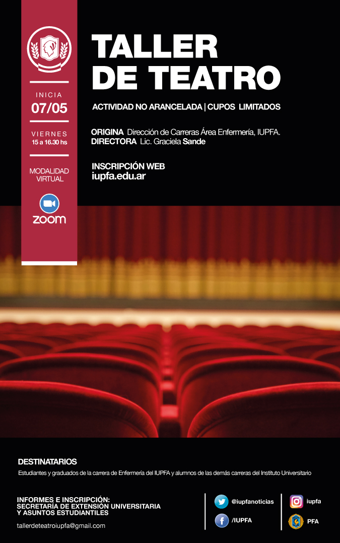 07 DE MAYO . TALLER DE TEATRO . IUPFA