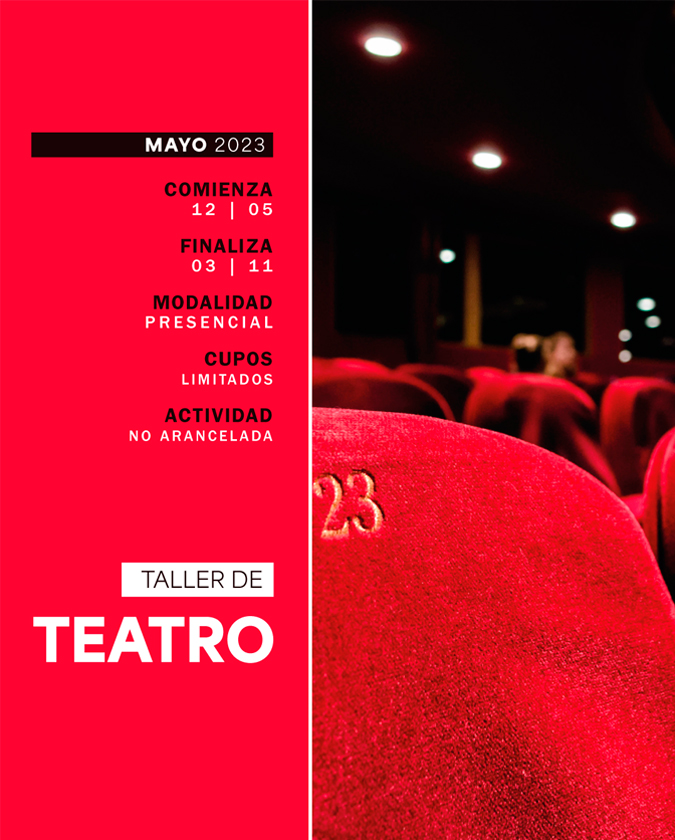 12 DE MAYO . TALLER DE TEATRO . IUPFA