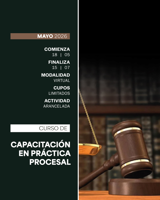 CURSO DE CAPACITACIÓN EN PRÁCTICA PROCESAL - IUPFA
