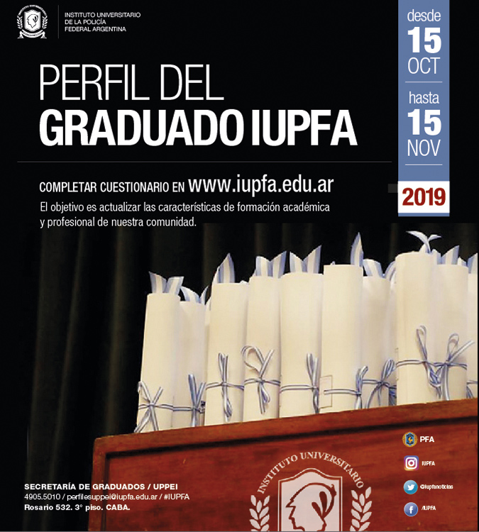 PERFIL GRADUADOS IUPFA