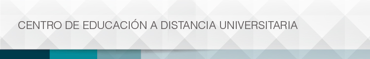 CENTRO DE EDUCACIÓN A DISTANCIA UNIVERSITARIA . CEDU